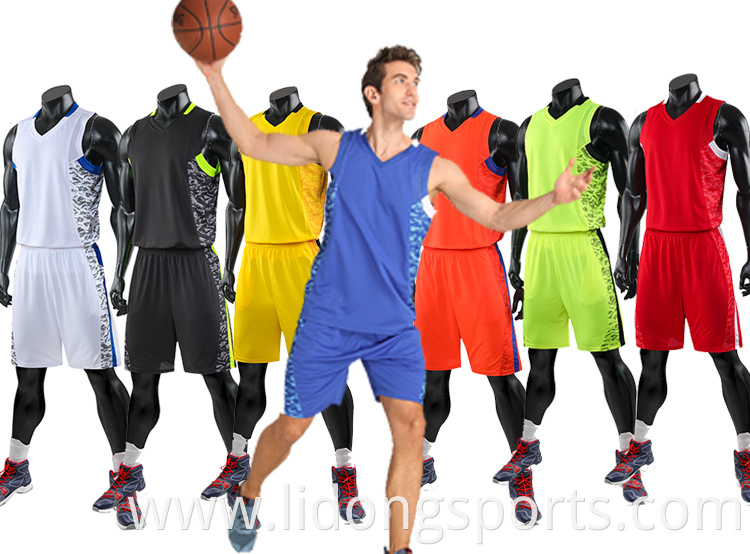 2021 New style youth custom Printing logo Basketball jersey shorts Basketball team uniform sets